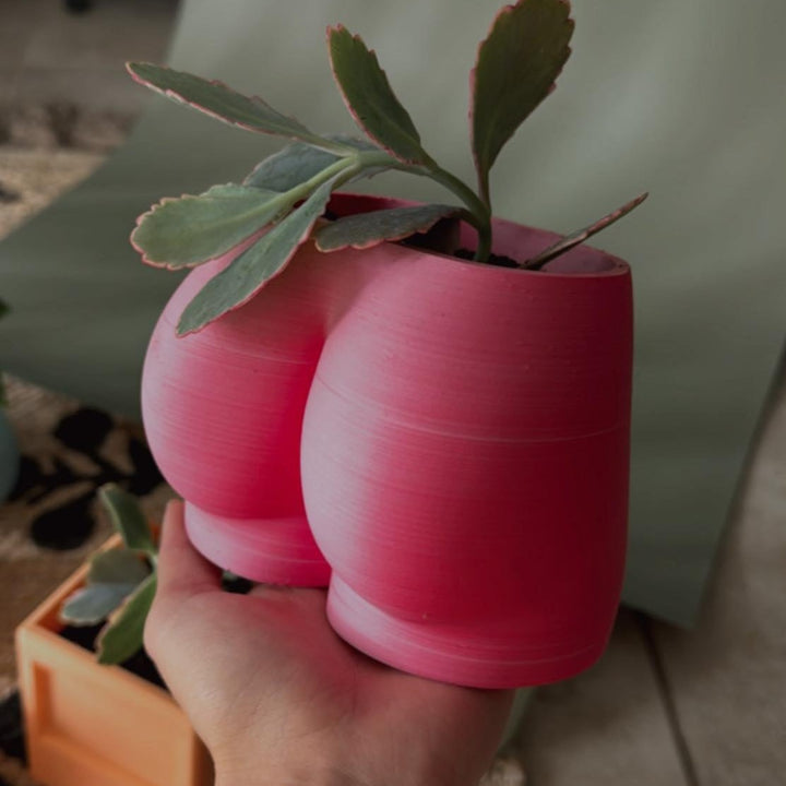 Peach Fuzz Cheeky Planter | More Colors Available