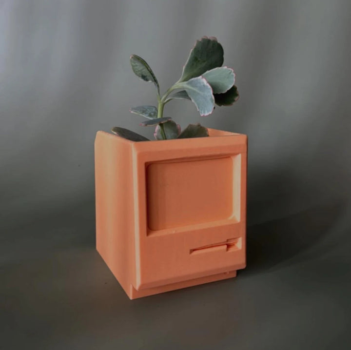 Retro Macintosh Planter | More Colors Available