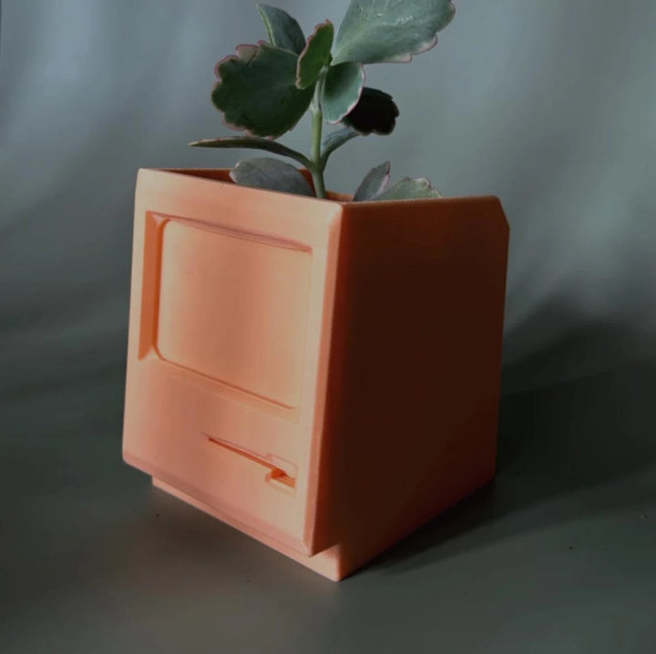 Retro Macintosh Planter | More Colors Available