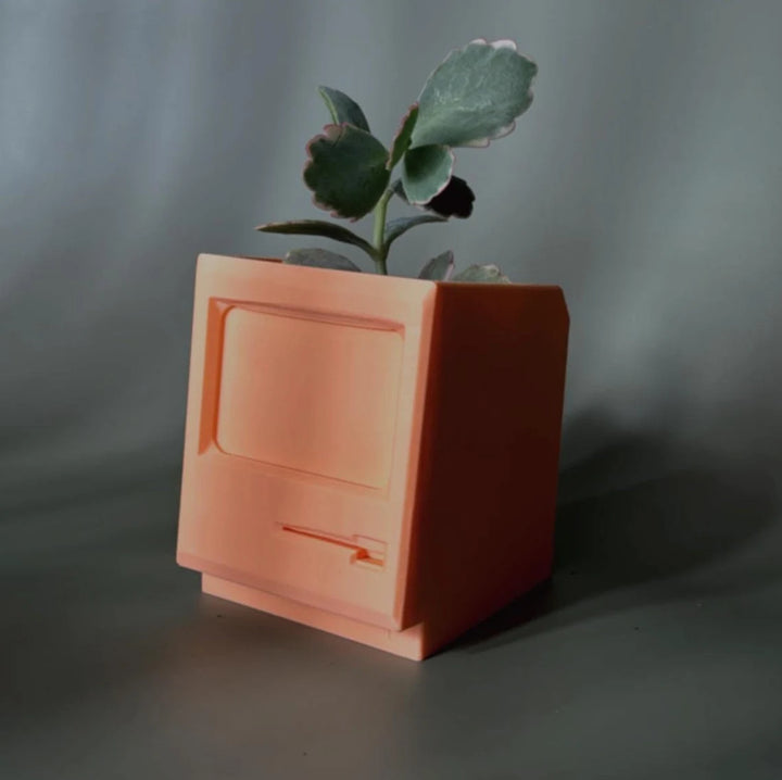 Retro Macintosh Planter | More Colors Available