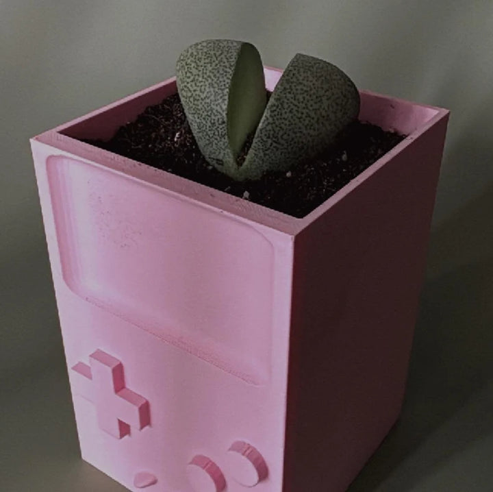 Retro Gameboy Planter | More Colors Available