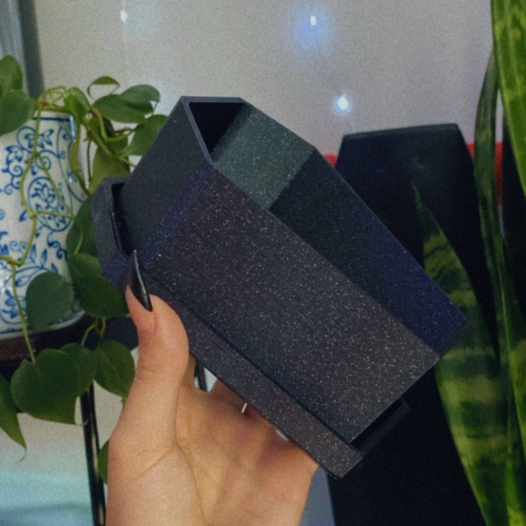plant coffin plant pot Coffin Planter