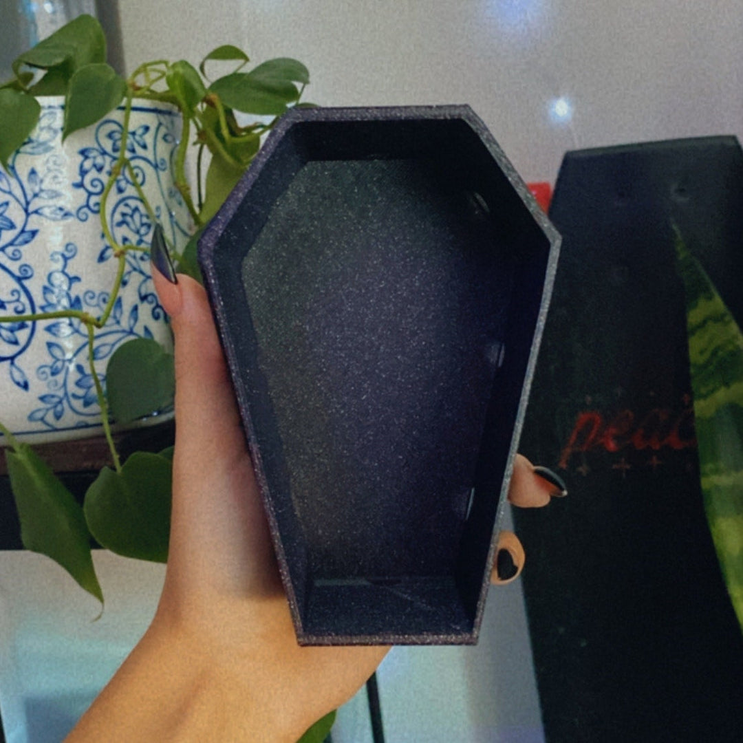 plant coffin plant pot Coffin Planter